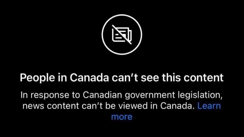 Canadas-Bill-C-18-message