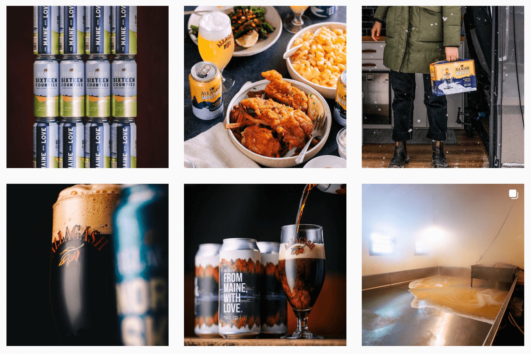 Instagram feed beer