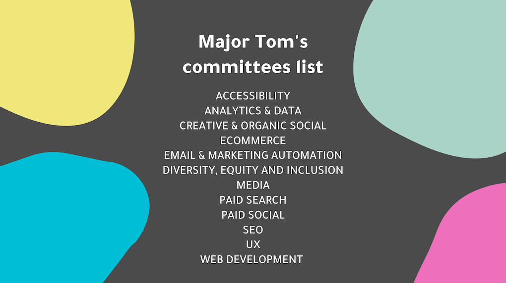 major tom's committees list