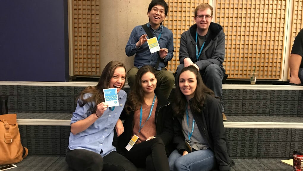 Major Tom team at WordCamp 2018