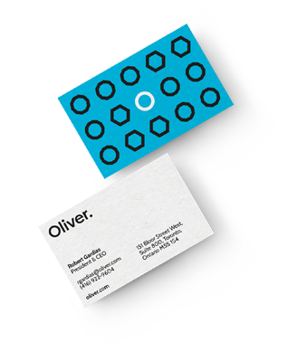 Oliver business cards