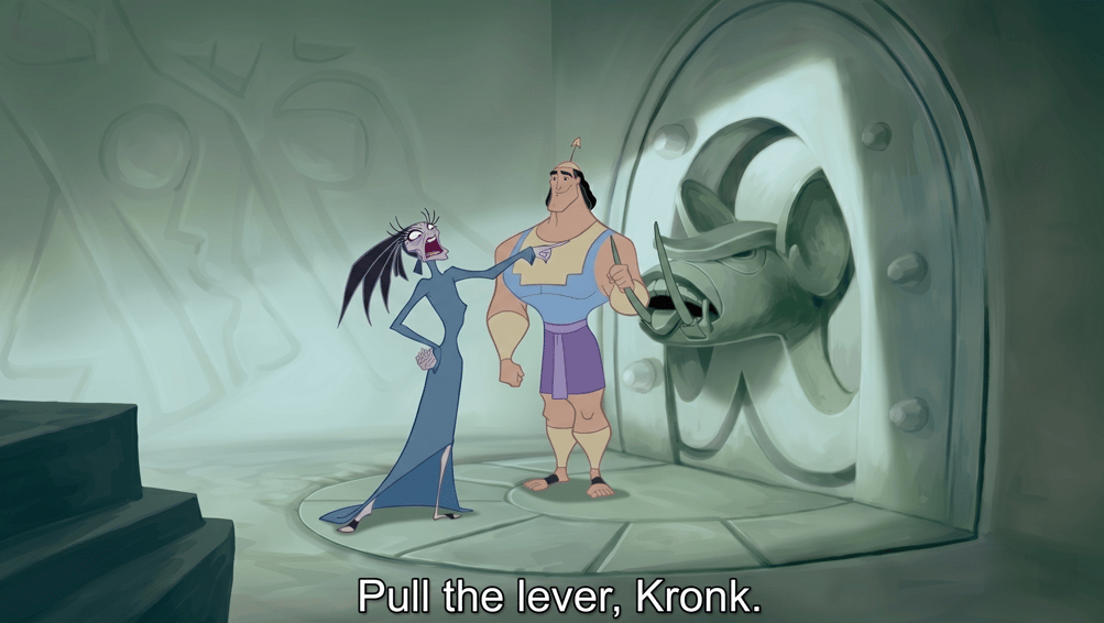 Pull the lever kronk - new groove (1)