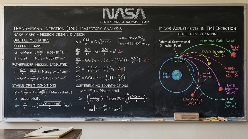 Trajectory calculation