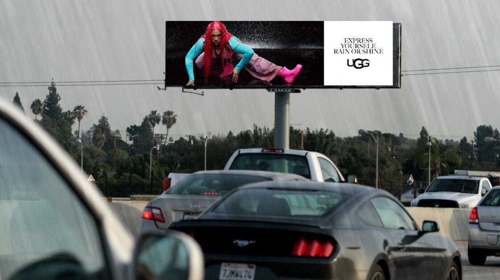 UGG programmatic DOOH ads