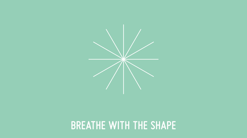 breathe with the shape in the gif