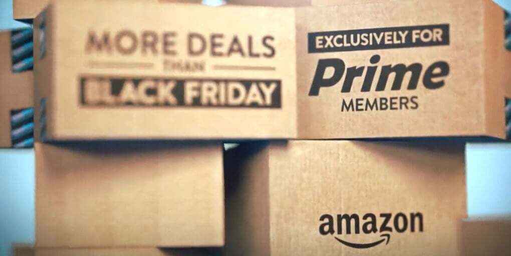 Amazon packing boxes ready for Prime shipment