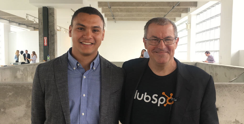 two men working at Hubspot company