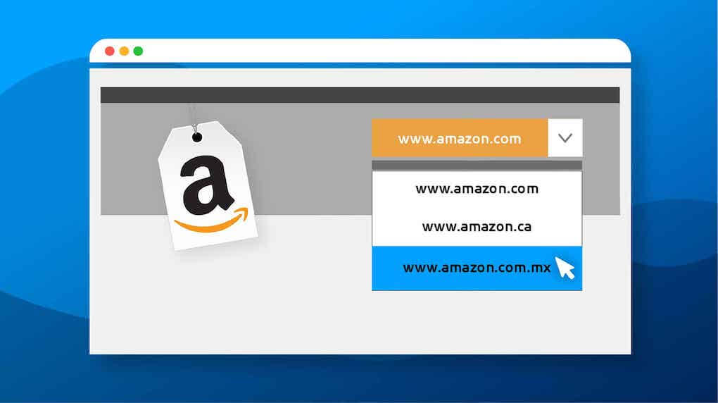 website showing amazon.com.ca.mx