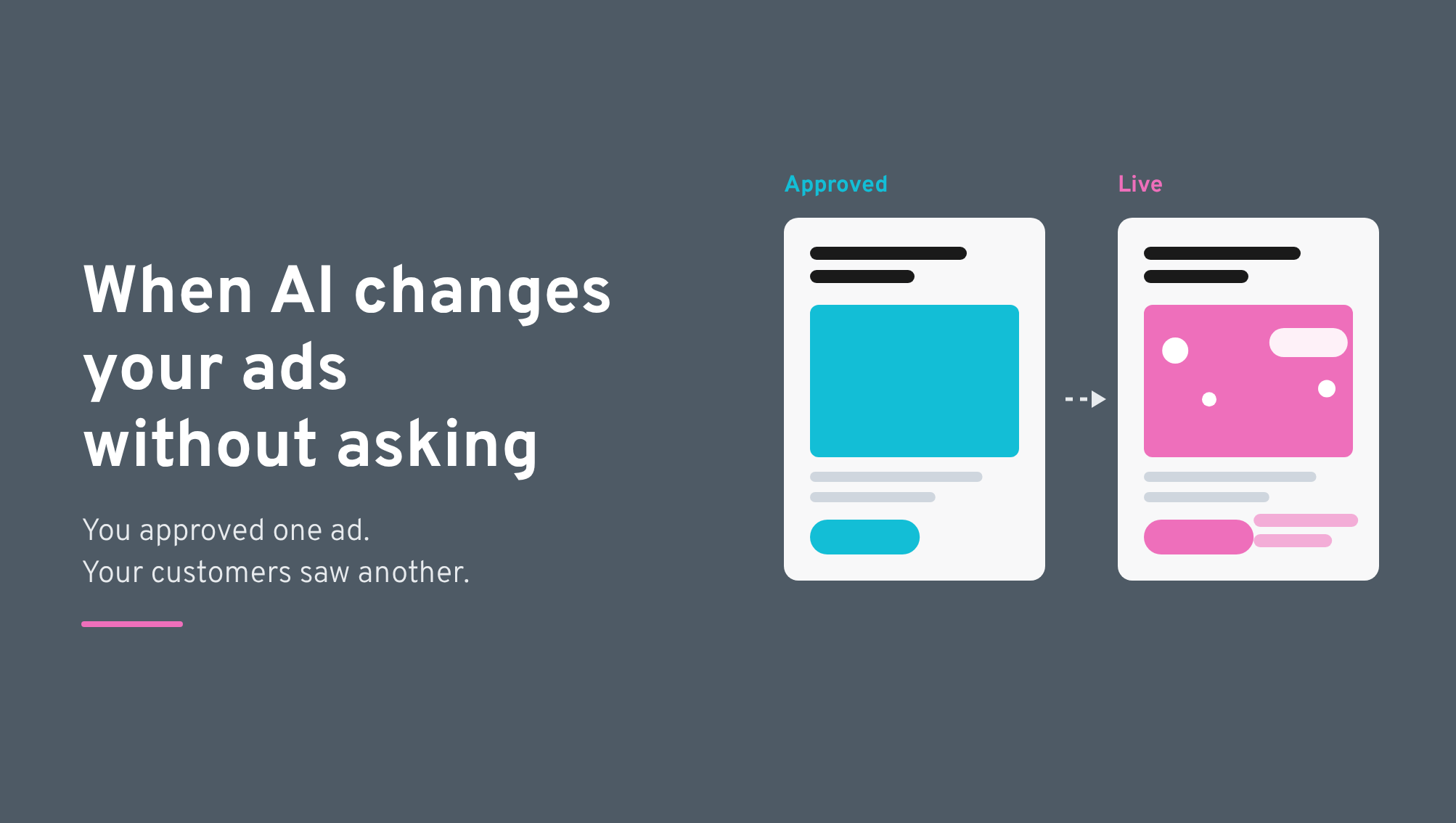 When AI changes your ads without asking